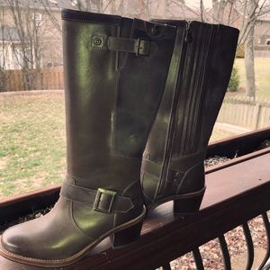 Authentic Women’s IndianTall Engineer Boots, Brown - US Size 10